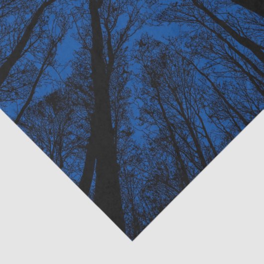 Der Mond in der nächtlichen Himmel Seidenpapier (Ausschnitt)