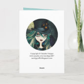 Der Mond-Karte des Raben Karte (Rückseite)