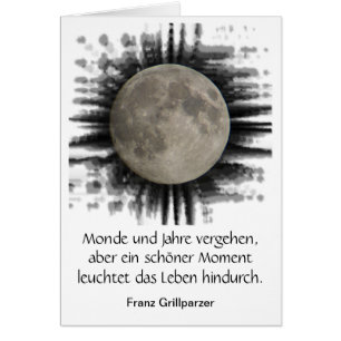 Der Mond, la lune, la luna, die Mondkarte