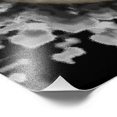 Der Mond, la lune, la luna, the moon Poster (Ecke)