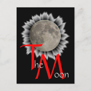 Der Mond, la lune, la luna, the moon Postkarte