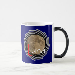 Der Mond, la lune, la luna, the moon Tasse
