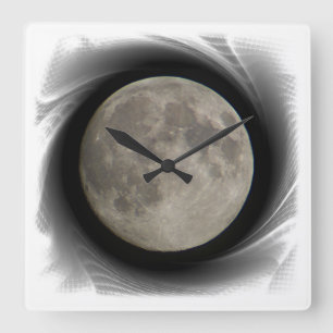 Der Mond, la lune, la luna, the moon Uhr