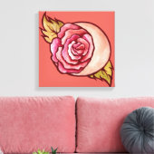 Der Mond Leinwanddruck (Insitu (Wohnzimmer))