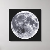 Der Mond Leinwanddruck (Vorderseite)