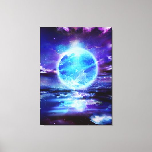 "Der Mond" Leinwanddruck (Vorderseite)