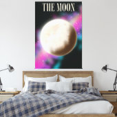 Der Mond Leinwanddruck (Insitu (Schlafzimmer))