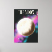 Der Mond Leinwanddruck (Vorderseite)