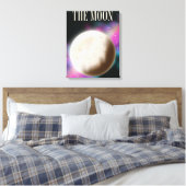 Der Mond Leinwanddruck (Insitu (Schlafzimmer))