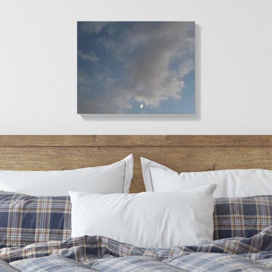 Der Mond Leinwanddruck (Insitu (Schlafzimmer))