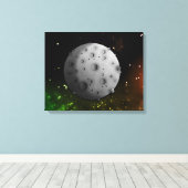 Der Mond Leinwanddruck (Insitu (Holzboden))
