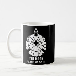 Der Mond ließ mich geometrisch machen Kaffeetasse