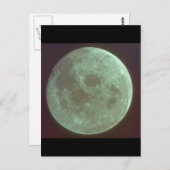 Der Mond. (Mond_Space) Postkarte (Vorne/Hinten)