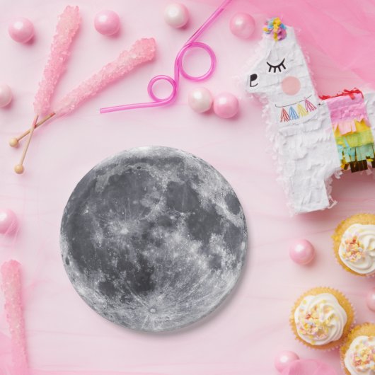 Der Mond Pappteller (Party)