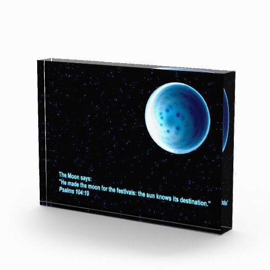 Der Mond - Perek Shirah Fotoblock (Rechts)