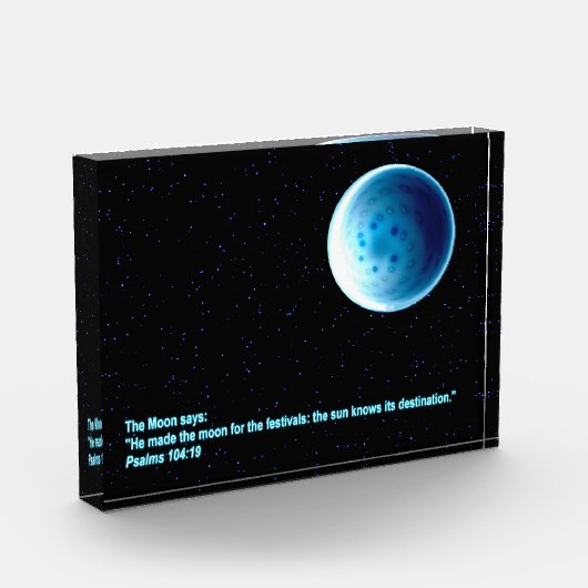 Der Mond - Perek Shirah Fotoblock (Links)