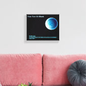 Der Mond - Perek Shirah Leinwanddruck (Insitu (Wohnzimmer))