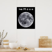 Der Mond Poster (Küche)