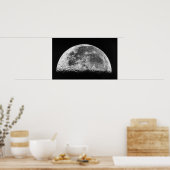 Der Mond Poster (Küche)