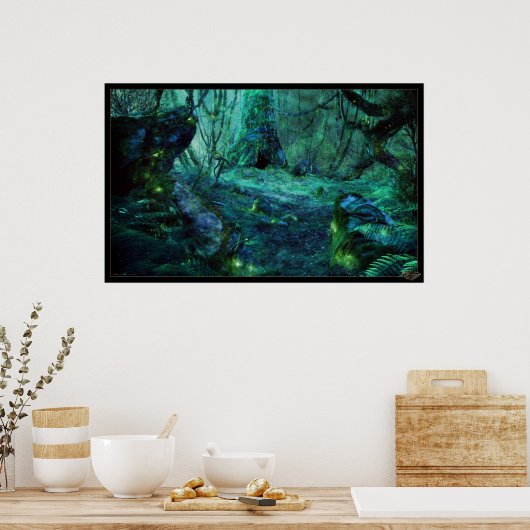 Der Mond Poster (Küche)