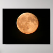 Der Mond Poster (Vorne)