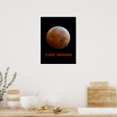 Der Mond Poster (Küche)