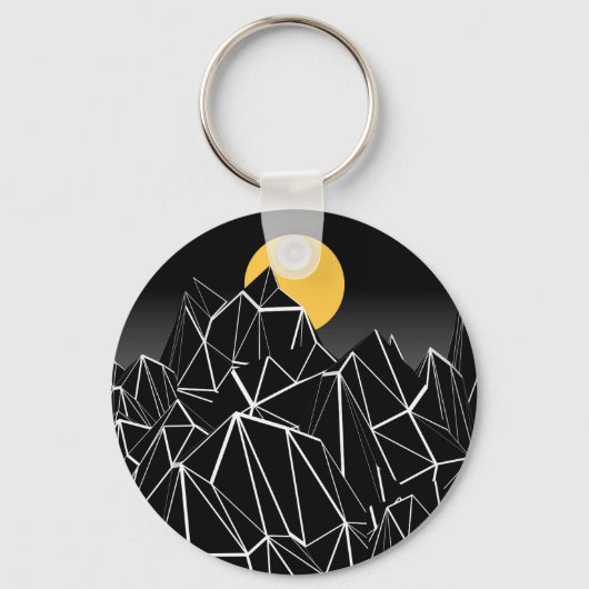 Der Mond Schlüsselanhänger (Vorderseite)