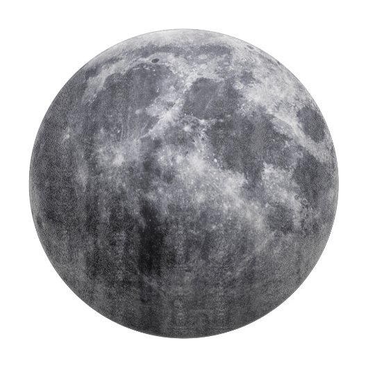 Der Mond Schneidebrett (Vorderseite)