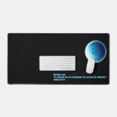 Der Mond Schreibtischunterlage (Tastatur & Maus)