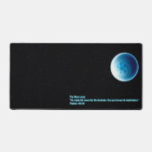 Der Mond Schreibtischunterlage (Vorderseite)