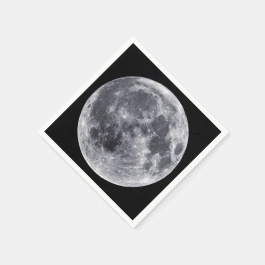 Der Mond Serviette (Ecke)