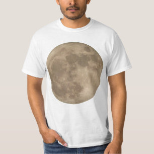 Der Mond-Shirt der Mond-Shirt-Vollmond-T - T-Shirt