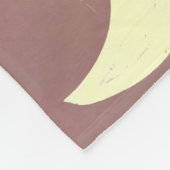 Der Mond tanzt mit mir Fleecedecke (Ecke)