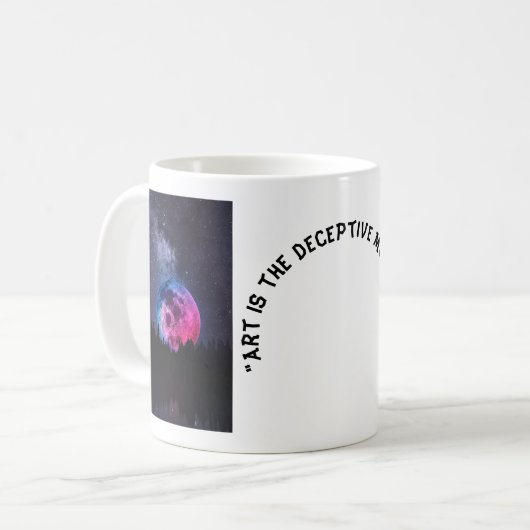 Der Mond - Tasse (Vorderseite Links)