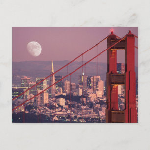 Der Mond über dem Tor Postkarte
