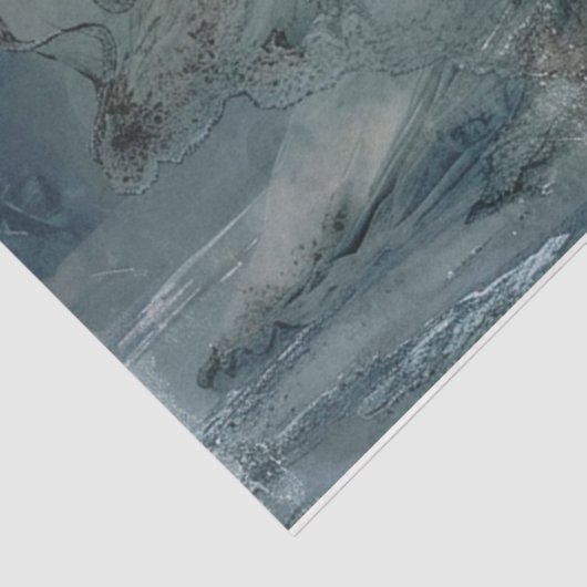 Der Mond und das Meer Seidenpapier (Ausschnitt)