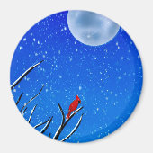 Der Mond und der Kardinal Magnet (Vorne)