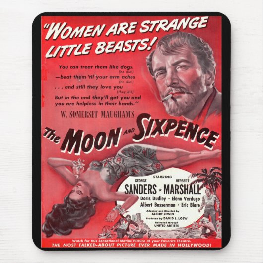 Der Mond und die Sixpenz Mousepad (Vorne)