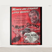 Der Mond und die Sixpenz Wandteppich (Vorderseite)