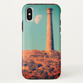 Der Mond und ein Turm: Aberystwyth Case-Mate iPhone Hülle