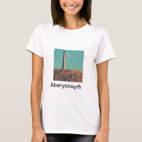 Der Mond und ein Turm: Aberystwyth