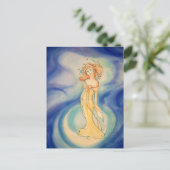 Der Mond unter ihrer Fülle Postkarte (Stehend Vorderseite)