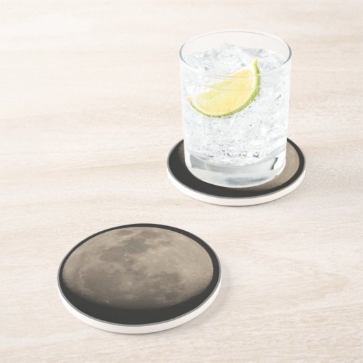 Der Mond Untersetzer (Seite)