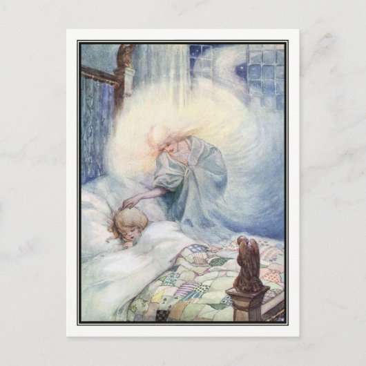 Der Mond von Anne Anderson Postkarte (Vorderseite)