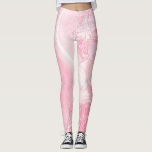 "Der Mond" von Mucha Pink Leggings