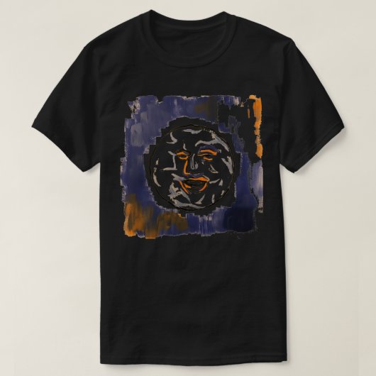 Der Mond wird gewaltig angeheizt T-Shirt (Design vorne)