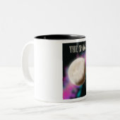 Der Mond Zweifarbige Tasse (Vorderseite Links)