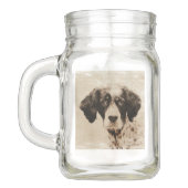 Der Mondenschein des Messgeräts Einmachglas (Rückseite)