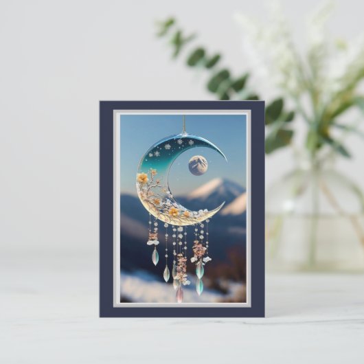 Der Mondfänger Postkarte (Stehend Vorderseite)