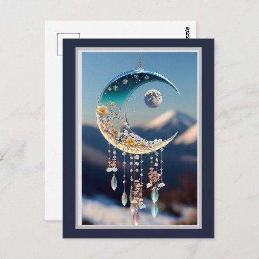 Der Mondfänger Postkarte (Vorne/Hinten)